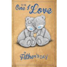One I Love Me to You Bear Fathers Day Card Image Preview